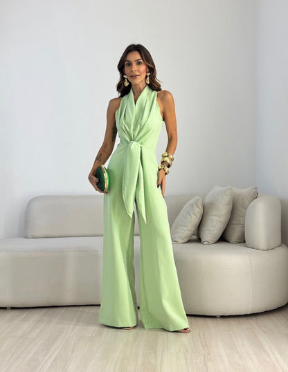Amara | Mono elegante de pierna ancha