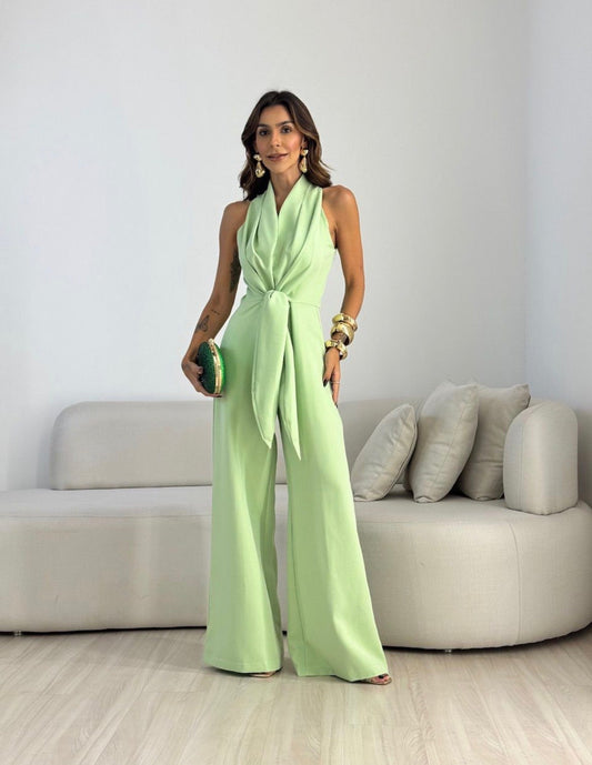 Amara | Mono elegante de pierna ancha
